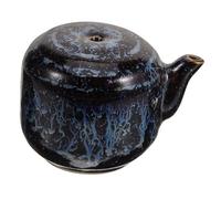 GALPADA Ceramic Ink Water Dropper for Calligraphy and Brush Painting Jingdezhen Porcelain Blue Glaze Water Container Traditional Chinese Calligraphy Accessory for Ink Grinding and Art