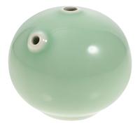 GALPADA Ceramic Water Dropper for Painting and Chinese Calligraphy, Easy to Clean Green Ceramic Ink Droplet Container Suitable for Chinese Culture Lovers