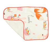 GALPADA Changing Pad Washable Reusable Changing Cushion Soft Breathable Fine Workmanship Cotton TPU Compartment Lay It on The Bed Travel Use