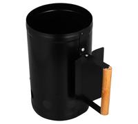 GALPADA Charcoal Lighter for Barbecue Featuring a Lighting Carbon Barrel with Thickened Steel Barrel Body and Six-inlet Design for Safer Outdoor Bbq Charcoal Grilling and Camping Use