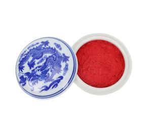 GALPADA Chinese Inkpad Craft Ink Pads for Drawing and Calligraphy Safe Ceramic Ink Pad with Vivid Color and Elegant Design for Painting and DIY Stamping