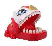 GALPADA Chinese Lion Finger Biting Game for Interactive Tricky Teeth with Realistic Biting Sensation Portable Cultural Plaything for Birthday Parties and Family Gatherings
