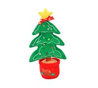 GALPADA Christmas Dancing Singing Talking Gingerbread Man Plush with Light Festive Holiday Decoration for Animated Xmas Gift to Brighten Home Atmosphere