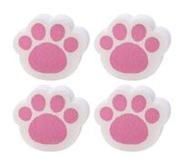 GALPADA Cleaning Sponges Gentle Design 4pcs Cat Shaped Made of Polyester Acrylic Foam for Mirror and Glass Cleaning for Bathroom Mirrors and Smooth
