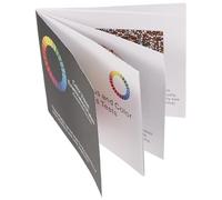 GALPADA Color Blindness Test Book with Visual Eye Test Charts for Color Deficiency Diagnosis Professional Testing Chart Book for Vision Exam