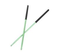 GALPADA Colored Metal Drum Sticks for Percussion Weight Training Polished Jazz and Band Use Versatile Green Drumsticks for Various Drum Styles