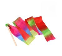 GALPADA Colorful Dancing Silk Ribbon Streamer for Rhythmic Gymnastics Dance Accessories for Twirling Training and Creative Movement Activities Random Color