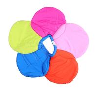 GALPADA Colorful Flower Shape Pet Neck Cone Cat Collar Soft Polyester Cloth Multi-purpose Not Too Tight Design for Surgical and Irritability