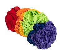 GALPADA Colorful Puppy Foraging Snuffle Mat Dog Sniff Food Hiding Puzzle for Stress Relief and Scent Training Interactive Slow Feeding