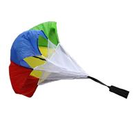 GALPADA Colorful Resistance Parachute Running Equipment Athletic Strength Umbrella with Strap for Outdoor Speed and Stamina Training