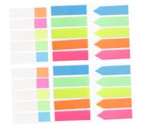 GALPADA Colorful Transparent Reading Strips Book with Highlight and Arrow Sticky Page Markers for Students Teachers Note Taking Journaling and Household Organization