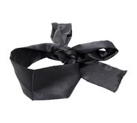 GALPADA Comfortable Satin Eye Mask Sleep Mask Black 2 Layer Satin Lightweight Band Blinder for Party and Emergency Wraps