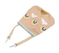 GALPADA Compact Hanging Hay Feeder Bag for Rabbits Guinea Pigs Chinchillas Foldable Space-saving Dispenser with Ventilated Design Portable Small Animal Feeding for Clean Cage and Reduced