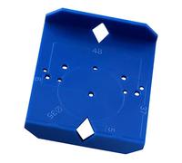 GALPADA Concealed Hinge Jig Positioning Tool with Alignment for Cabinet Door Small Handheld Drilling Template for Accurate Cupboard Hinge Installation