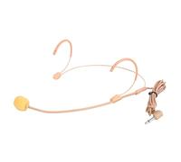 GALPADA Convenient Head-mounted Wired Microphone Headset with Flexible Small Mic for Singing Speech Teaching Lightweight Design