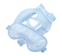 GALPADA Cooling Ice Face Mask Eye Mask Set for Headache and Redness Relief Reusable Cold Compress for Men and Women Designed for Facial and Eye Use