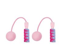 GALPADA Cordless Skipping Rope for Adults with Sweat-absorption and Pvc Material, 1 Pair Ropeless Jump Rope for Exercise at Home and Leisure Slimming Fitness