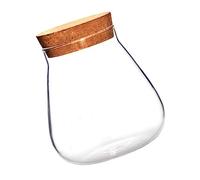 GALPADA Cork Stopper Glass Bottle Terrarium Display Jar for Moss Micro Landscape Decor Storage Vase