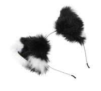 GALPADA Cosplay Cat Fox Animal Ear Headband Soft Plush Ears Hairband for Party Performance Photo Shoot Birthday Accessory