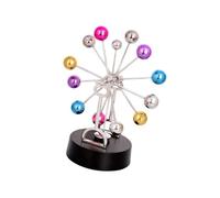 GALPADA Creative Colorful Electromagnetic Pendulum Model Desktop Adornment for Home School Office Perpetual Motion Gadget for Physics Learning Fun