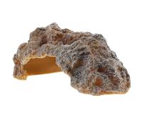 GALPADA Creative Resin Rock for Tortoise with Lifelike Cave Shape, Safe for Pets and Hiding Place, Turtle Basking Sunning Platform and Reptiles Resting Spot for Turtle Tank