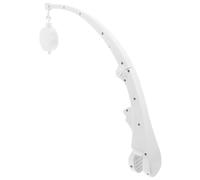 GALPADA Crib Mobile Arm with Music Box Rattles Bracket for Bed Rotating DIY Decoration Durable Design for Sensory Development for Nursery Use