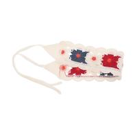 GALPADA Crochet Hair Scarf Headband for Women with Floral Design, Versatile Cotton and Polyester Material, Breathable Fabric, Chic Countryside Style for Beach Vacations and Outdoor