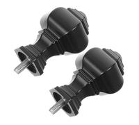 GALPADA Curtain Rod Finials Matte 9/16 Inch End Caps Modern Decorative Replacement for Window Curtains 2pcs Decorative Rod Ends Suitable for Home Window Treatment