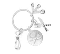 GALPADA Cute and Versatile Keychain Baking Theme Pendant Cartoon Keyring Tassel Keyring