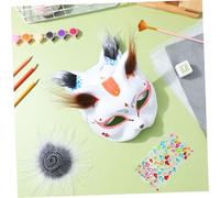 GALPADA Cute Cat Face Mask Making Kit for DIY Painting Complete Animal Mask Crafting for Cosplay Party Holiday Decorations and Creative Role Play