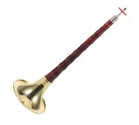 GALPADA D-key Suona Chinese Traditional Folk Wind Instrument for Beginners High Strength Resin Abs with Golden Bowl Cultural Musical Instrument for Festivals and Stage Performances