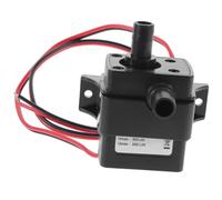 GALPADA Dc 12v Mini Brushless Submersible Water Pump with Super Quiet Operation and Long Working Life, 240l/ Rate, Engineering Plastic Material for Hydroponic and Fountain Use