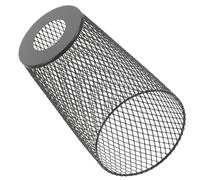 GALPADA Decorative Hollow-Out Iron Wire Lamp Shade with Diamond Shape, Retro Industrial Style Ceiling Light Shade for Office and Library, Practical and Elegant Metal Lampshade in Black