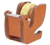 GALPADA Desktop Tape Cutter Tape Dispenser Pigeon Shape Wooden and Metal Material Portable Not Easy to Tip Over Office and School Use for People Who Love Arts and Crafts
