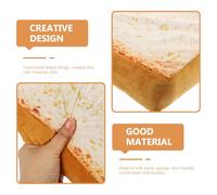 GALPADA Detachable Toast Shaped Pet Cushion Soft Plush Kitten Sleeping Mat Thickened Warm Bread Throw Pillow for Cats and Dogs Cozy Home Decor