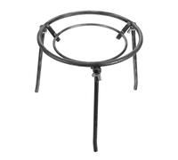 GALPADA Detachable Triangle Tripod Grill Rack Sturdy Campfire Cooking Equipment for Outdoor Bbq Fire Pit Portable Firewood Ring Stove Rack with Easy Assembly for Boiling Grilling and