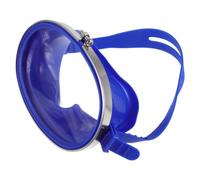 GALPADA Diving Mask Wide View Dive Face Mask, Blue, Pp Pvc Silicone, UV Protection, Comfort Fit, Youth and Adults, Travel and Water Sports