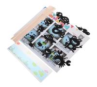 GALPADA DIY Kindergarten Puppet Show Educational Light Shadow Theater Storytelling Tool with Stickers for Creative Play Teaching Aid for Preschool Collaborative Learning
