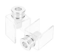 GALPADA Diy Lipstick Mold Set 2pcs Silicone Lip Balm Making Mold with Single Hole Holder and Round Ring, Homemade Lipstick Making Accessory for Cosmetic Crafting and Personal Use