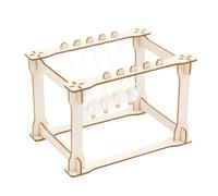 GALPADA DIY Newton's Cradle Physics Educational Science Kit for Hands Learning Portable Desktop Pendulum Model Demonstrating Momentum Conservation for Office Classroom Home Desk Decoration