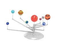 GALPADA DIY Planetary Model for Educational Solar System Model Kit Smooth Surface Sturdy Craftsmanship Interactive Science Learning for Boys and Includes Nine Planets for Astronomy