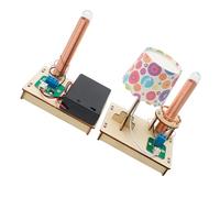 GALPADA DIY Wireless Power Transmission Science Experiment Kit for Stem Educational Electronics for Creative Learning and Critical Thinking Development