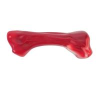 GALPADA Dog Bone Chew for Teeth Cleaning, Indestructible Pa Pink | Wear Resistant, Quiet Indoor Play, for Dogs, Bone Shape, Oral Grinding, PET Supplies