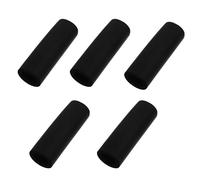 GALPADA Dog Leash Grip Handle Sleeves 5 Pack Foam Sponge Black | Inner Diameter 25mm, Non-slip Finish and Softer Hold for Rope Leashes, Outdoor Walks