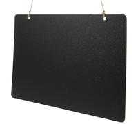 GALPADA Double Sided Memo Board Chalkboard Sign Black Density Board Lightweight Environmental Protection Wall Hanging for Office and Store
