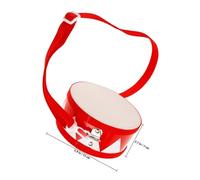 GALPADA Double Sided Snare Drum for Portable Wooden Percussion Instrument Easy to Play Educational Drum Enhances Rhythm and Hand-eye Coordination