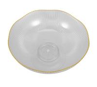 GALPADA Draining Fruit Basket with Stable Base Support and Large Opening, Footed Fruit Tray for Home Use and Snacks Serving, Featuring Good Ventilation and Elegant Simple Design