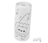 GALPADA Drawing Roll Paper Thick Painting Poster for Creativity Hand Eye Coordination Parent Coloring Activities Smooth Surface Art Canvas for Interactive Play