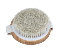GALPADA Dry Brushing Body Brush for Exfoliation and Improving with Horsehair and Bamboo Handle Soft Body Scrubbing Brush Suitable for Sensitive Skin Bathing