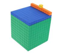 GALPADA Early Childhood Foam Counting Cubes Multipurpose Math Manipulatives for Learning Basic Arithmetic Cognitive Development and Preschool Education Activities